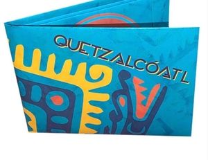 Eco-friendly water resistant paper wallets